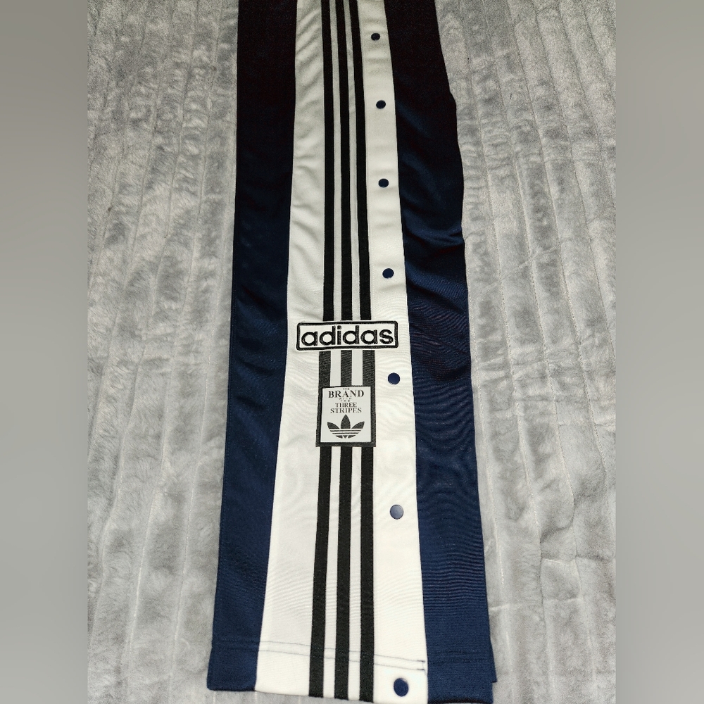 NWT Adidas Originals Adibreak Pants, Night Indigo | Black, M - Picture 7 of 11